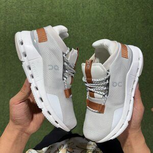 Womens Shoes On Cloudnova White Pearl Running Shoes